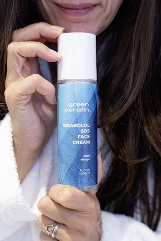 Green Keratin Visage BISABOLOL Crème Régénérante Pour Le Visage
