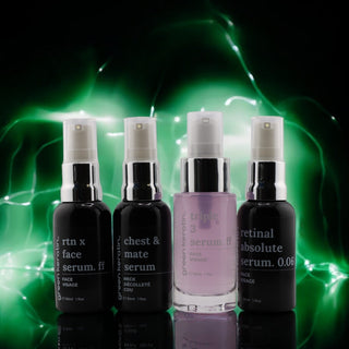 GREEN KERATIN Discovery Set 2 - Anti-Aging Face Care Collection (With Retinal Absolute 0.03 or 0.06 Serum)