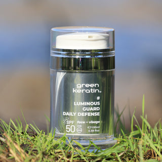 Green Keratin LUMINOUS GUARD DAILY DEFENSE SPF50 Crème pour le visage, 100ml