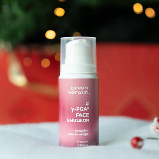 Green Keratin Y-PGA Emulsion pour le visage, Sans Parfum